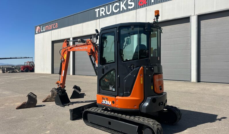 MINIEXCAVADORA HITACHI 33U lleno